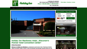 What Holidayinnmanitowoc.com website looked like in 2019 (4 years ago)