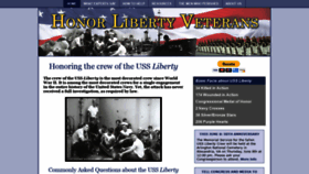 What Honorlibertyvets.org website looked like in 2019 (5 years ago)