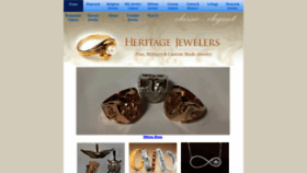What Heritagejewelersfnc.com website looked like in 2019 (4 years ago)