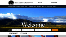 What Homeandlandprofessionals.com website looked like in 2019 (4 years ago)