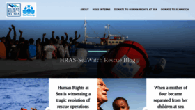 What Hras-seawatch.org website looked like in 2019 (4 years ago)