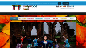 What Holywood-trust.org.uk website looked like in 2019 (4 years ago)