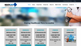 What Healthcareplus.ca website looked like in 2019 (4 years ago)