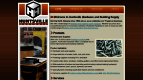 What Huntsvillehardware.com website looked like in 2019 (4 years ago)