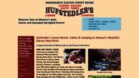 What Hufstedlers.com website looked like in 2019 (4 years ago)