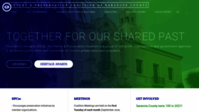 What Historicpreservationsarasota.org website looked like in 2019 (4 years ago)