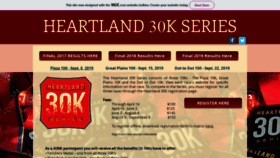 What Heartland30k.com website looked like in 2019 (4 years ago)