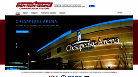 What Hightechtronics.com website looked like in 2019 (5 years ago)