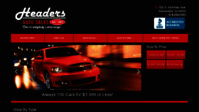 What Headersauto.com website looked like in 2019 (4 years ago)