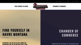 What Havrechamber.com website looked like in 2019 (4 years ago)