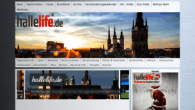 What Hallelife.de website looked like in 2019 (4 years ago)
