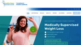 What Healthystepsmd.com website looked like in 2019 (4 years ago)