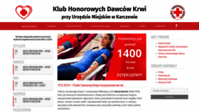 What Hdkkarczew.pl website looked like in 2019 (4 years ago)