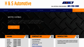 What Hsautoservicecenter.com website looked like in 2019 (4 years ago)