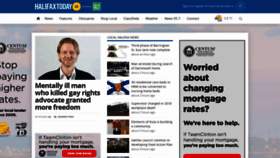 What Halifaxtoday.ca website looked like in 2019 (4 years ago)