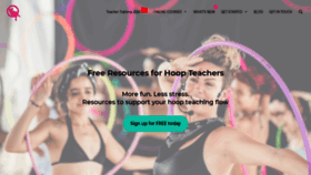 What Hooplovers.tv website looked like in 2019 (4 years ago)