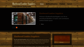 What Hardwoodlumbersuppliers.com website looked like in 2019 (4 years ago)