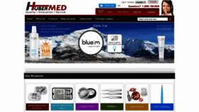 What Hubermed.com website looked like in 2019 (4 years ago)