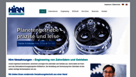 What Hirn-verzahnungen.de website looked like in 2019 (4 years ago)