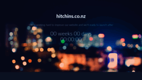What Hitchins.co.nz website looked like in 2019 (4 years ago)