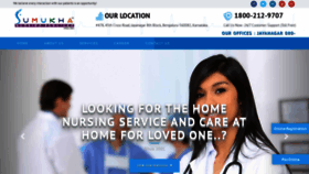 What Homenursingservices.in website looked like in 2019 (4 years ago)