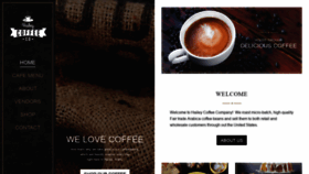 What Haileycoffeeco.com website looked like in 2019 (4 years ago)
