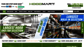 What Hoodmart.com website looked like in 2019 (4 years ago)