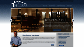 What Hunterresidential.com website looked like in 2019 (4 years ago)