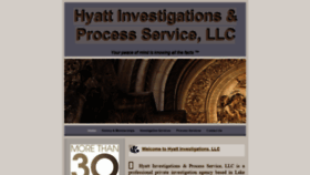 What Hyattinvestigation.com website looked like in 2019 (4 years ago)