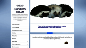 What Hedgehog-dream.eu website looked like in 2019 (4 years ago)