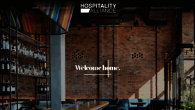 What Hospitalityalliance.co website looked like in 2019 (4 years ago)