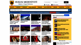 What Hukukmedeniyeti.org website looked like in 2019 (4 years ago)