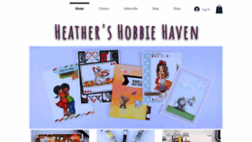 What Heathershobbiehaven.com website looked like in 2019 (4 years ago)