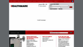 What Healthmark.ca website looked like in 2019 (4 years ago)