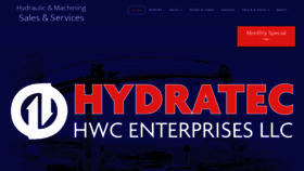 What Hydratec.net website looked like in 2019 (4 years ago)