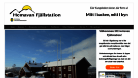 What Hemavanfjallstation.se website looked like in 2019 (4 years ago)