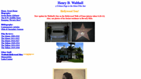 What Henrybwalthall.com website looked like in 2019 (4 years ago)