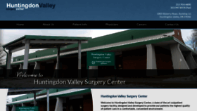 What Huntingdonvalleysurgerycenter.com website looked like in 2019 (4 years ago)