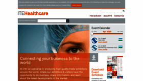 What Healthcare-events.com website looked like in 2019 (4 years ago)
