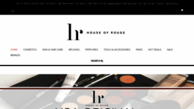 What Houseofrouge.pk website looked like in 2019 (4 years ago)