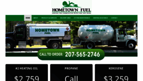 What Hometownfuelme.com website looked like in 2019 (4 years ago)