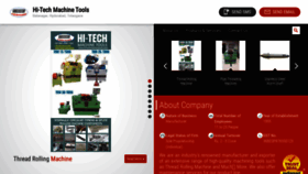 What Hitechmachinetool.com website looked like in 2019 (4 years ago)