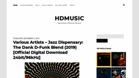What Hdmusic.me website looked like in 2019 (4 years ago)