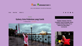 What Henimurhana.com website looked like in 2019 (4 years ago)