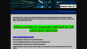 What Hovercraftdepot.com website looked like in 2019 (4 years ago)