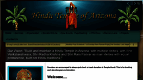 What Hindutempleaz.org website looked like in 2019 (4 years ago)