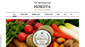 What Hokota-brand.com website looked like in 2019 (4 years ago)