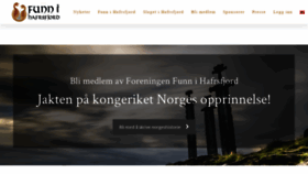What Hafrsfjord.org website looked like in 2019 (4 years ago)