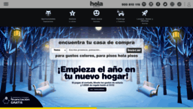 What Holapisos.com website looked like in 2019 (4 years ago)