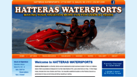 What Hatteraswatersports.com website looked like in 2019 (4 years ago)